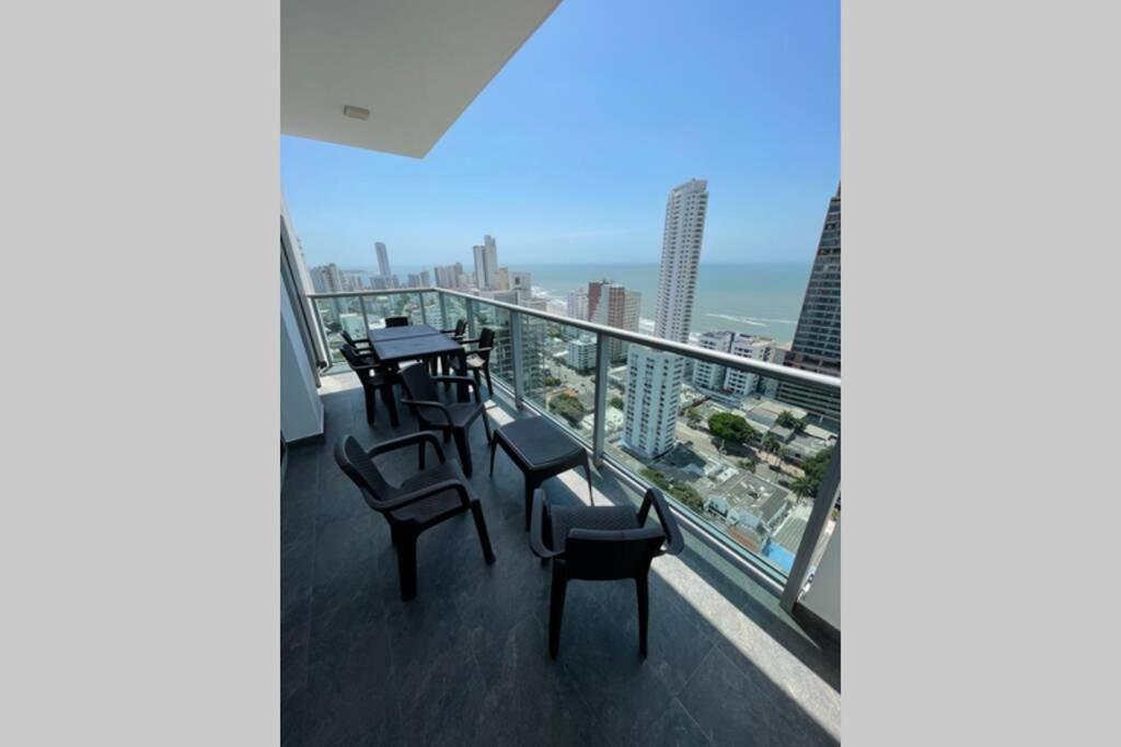 Infinitum Bocagrande-Piso 26-Apartamento Nuevo Cartagena Bagian luar foto
