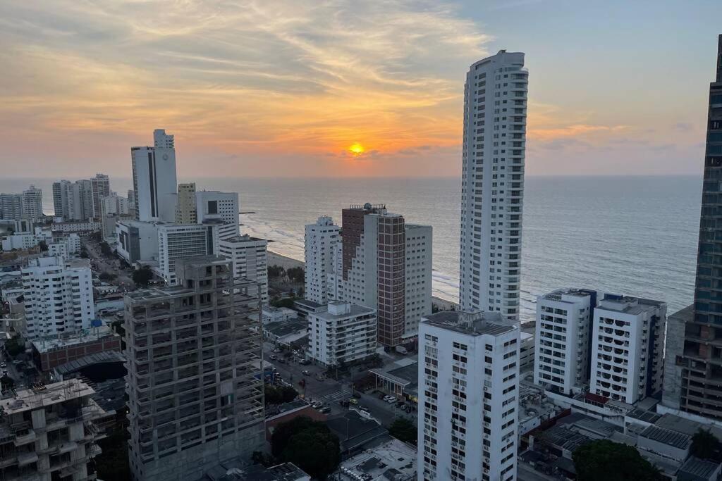 Infinitum Bocagrande-Piso 26-Apartamento Nuevo Cartagena Bagian luar foto